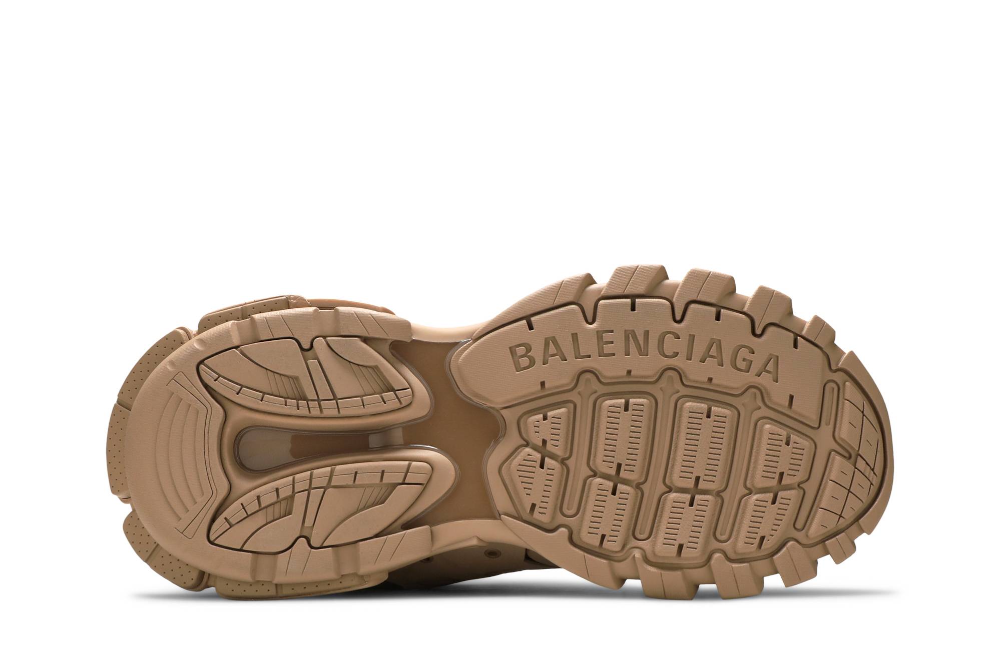 Shop 巴黎世家 Track 復古休閒老爹鞋 米色