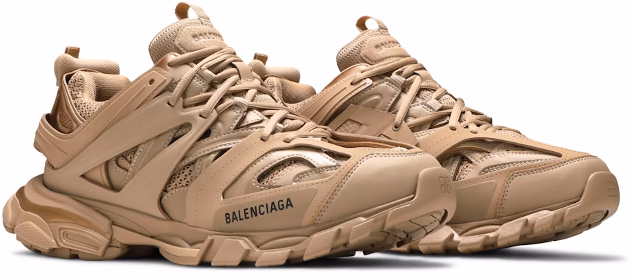 巴黎世家 Track 復古休閒老爹鞋 米色 Cheap 巴黎世家 Track 復古休閒老爹鞋 米色