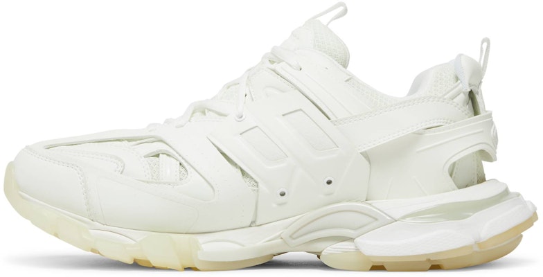 巴黎世家 Track.2 夜光 时尚百搭 透氣休閒老爹鞋 米白 Lookbook 巴黎世家 Track.2 夜光 时尚百搭 透氣休閒老爹鞋 米白