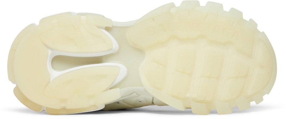 巴黎世家 Track.2 夜光 时尚百搭 透氣休閒老爹鞋 米白 Shop 巴黎世家 Track.2 夜光 时尚百搭 透氣休閒老爹鞋 米白