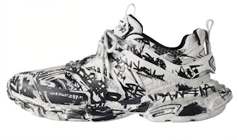 Balenciaga Track Sneaker 'Graffiti - White Black' 542023W3RRA9010 Balenciaga Track Sneaker 'Graffiti - White Black' 542023W3RRA9010