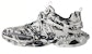 Balenciaga Track Sneaker 'Grafiti - Putih Hitam' 542023W3RRA9010