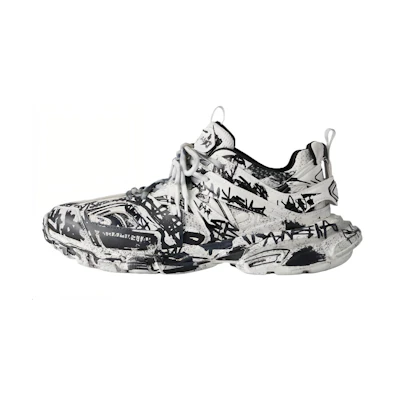 Balenciaga Track Sneaker 'Graffiti - White Black'
