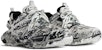 Balenciaga Track Sneaker 'Grafiti - Putih Hitam' 542023W3RRA9010