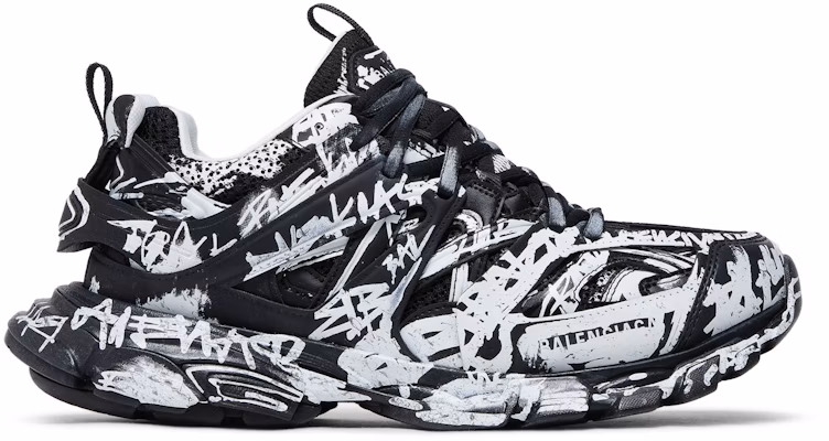 巴黎世家 Track 運動鞋 '塗鴉系列 - 黑白色' 542023-W3RRA-1090 Buy 巴黎世家 Track 運動鞋 '塗鴉系列 - 黑白色' 542023-W3RRA-1090