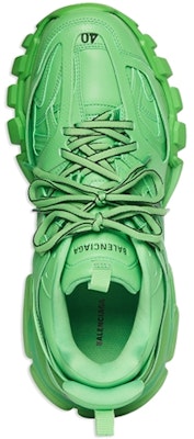 巴黎世家 Track 1.0 低筒繫帶運動鞋 男款 綠色 Shop 巴黎世家 Track 1.0 低筒繫帶運動鞋 男款 綠色