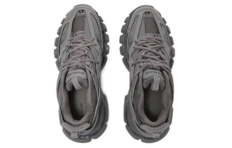 Lookbook Balenciaga Track Sneaker 'Kelabu' 542023W3FE31250