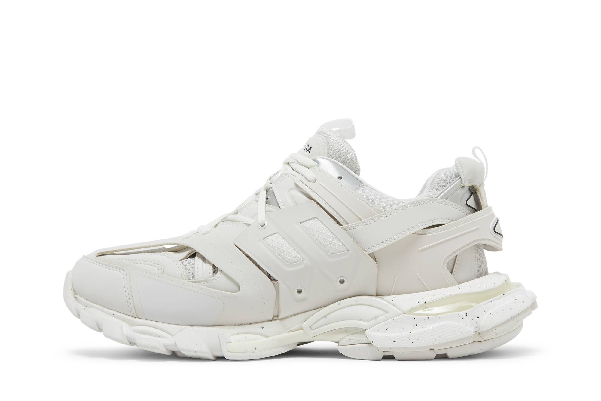 Lookbook 巴黎世家 Balenciaga 網布 圓頭系帶 低幫 休閒鞋 男款 灰色