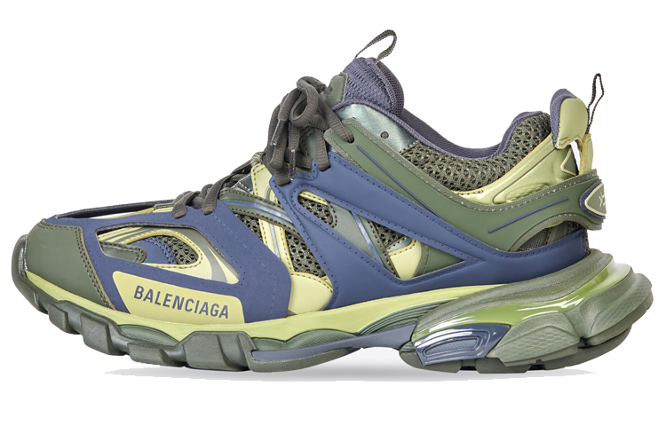 Buy Balenciaga Track Sneaker 'Khaki' Pria/Wanita 542023-W3AD1-3123