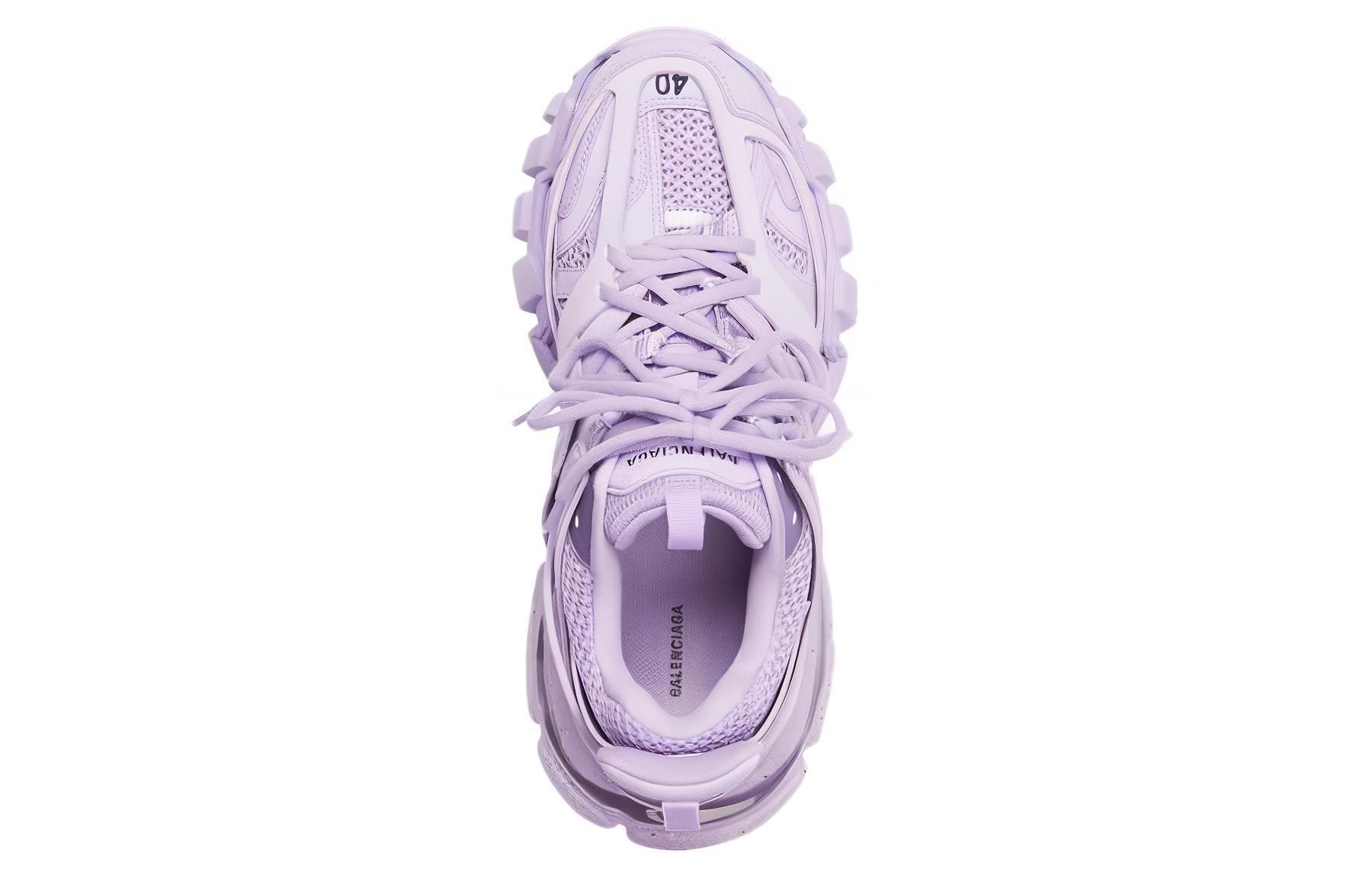 Shop Balenciaga Track Sneaker 'Lilac' 542023-W3FE3-5500