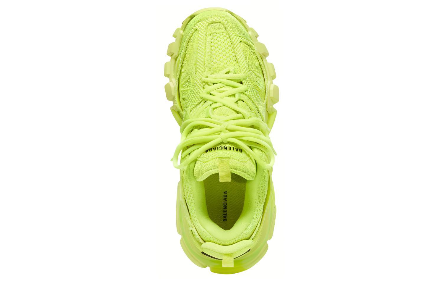 Lookbook Balenciaga Track Sneaker 'Kuning Neon' 542023-W3RD2-7510
