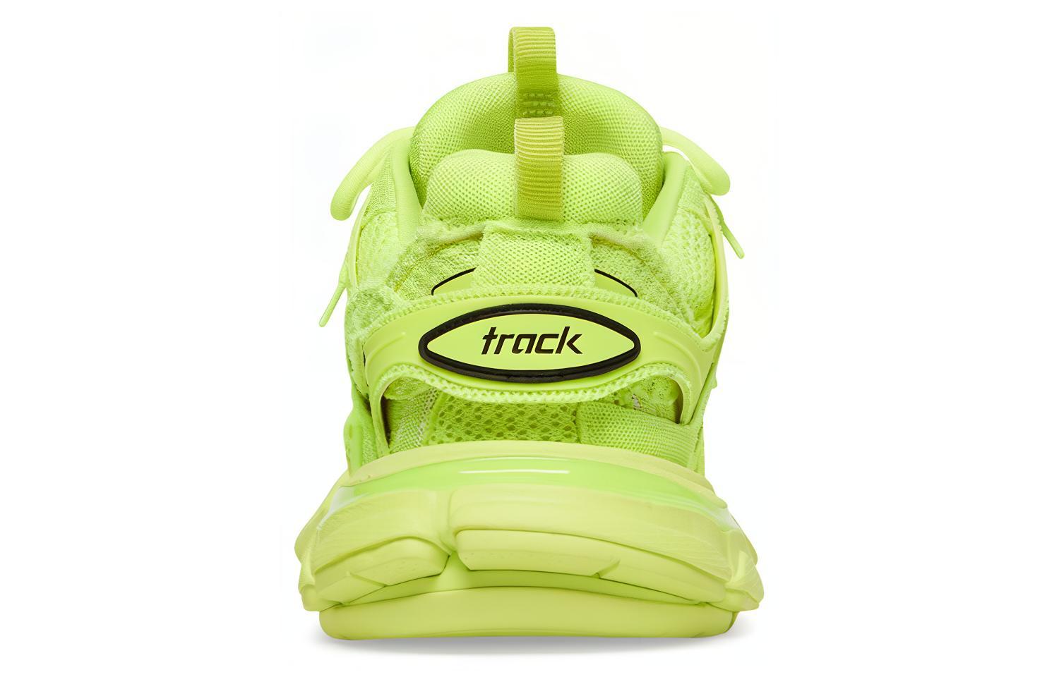 Shop Balenciaga Track Sneaker 'Kuning Neon' 542023-W3RD2-7510