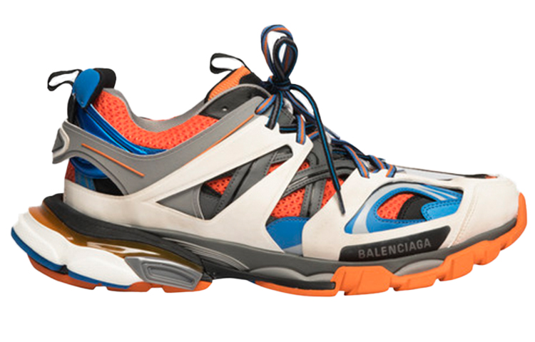 Order Balenciaga Track Zapatillas 'Naranja Gris' 542023-W1GB1-7580