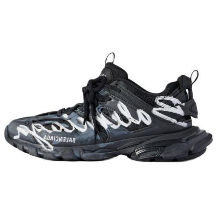 Balenciaga Track Sneaker 'Signature - Black White'