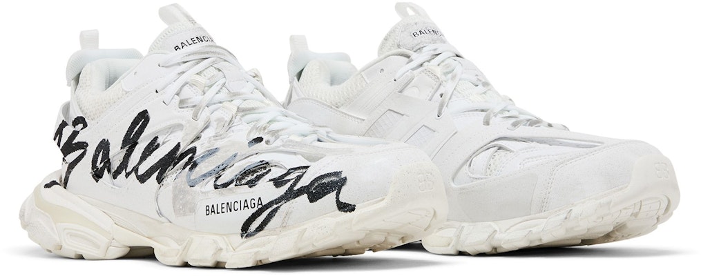 巴黎世家 Track 運動鞋 ''Signature - 白色'' 542023-WTRHW-9010 Cheap 巴黎世家 Track 運動鞋 ''Signature - 白色'' 542023-WTRHW-9010