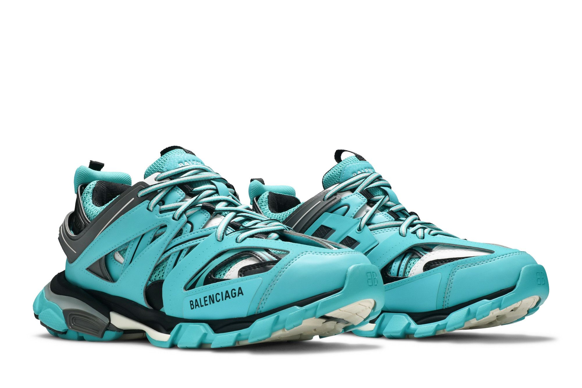 Cheap Balenciaga Track Sneaker 'Turquoise' 542023-W1GC1-4608