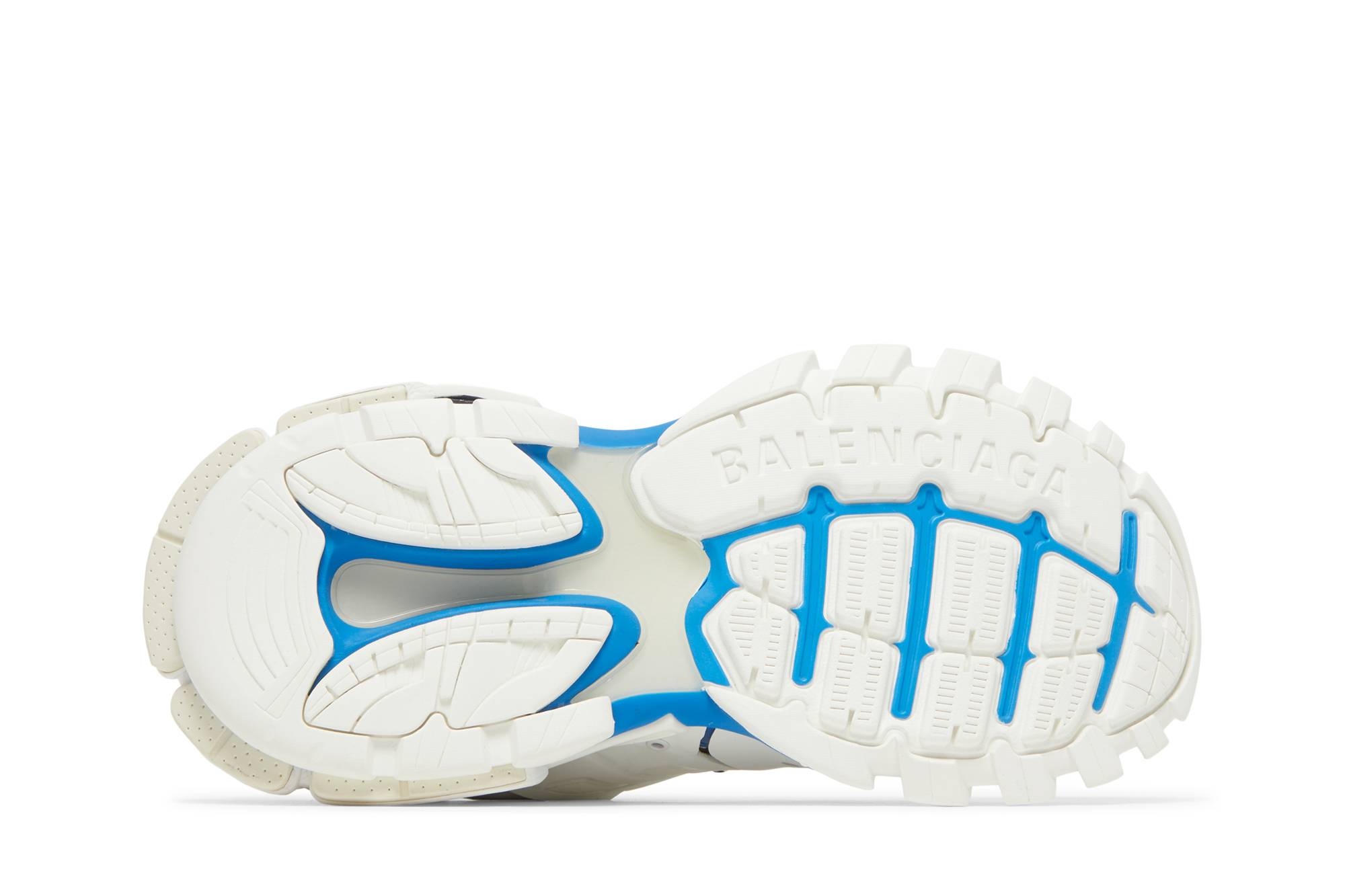 Shop バレンシアガ トラック スニーカー 白/青 542023W2FS99051