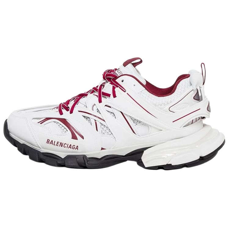 Balenciaga Track Sneaker 'White Burgundy'