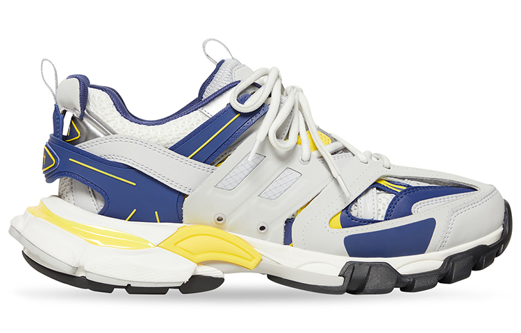 Order Zapatillas Balenciaga Track 'Blanco Azul Oscuro Amarillo' 542023-W3AC4-9471