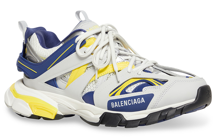 Lookbook Zapatillas Balenciaga Track 'Blanco Azul Oscuro Amarillo' 542023-W3AC4-9471