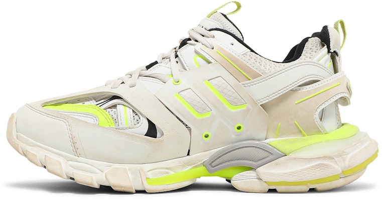 Balenciaga Track Sneaker 'Putih Kuning Fluo' 542023W1GC39070 Lookbook Balenciaga Track Sneaker 'Putih Kuning Fluo' 542023W1GC39070