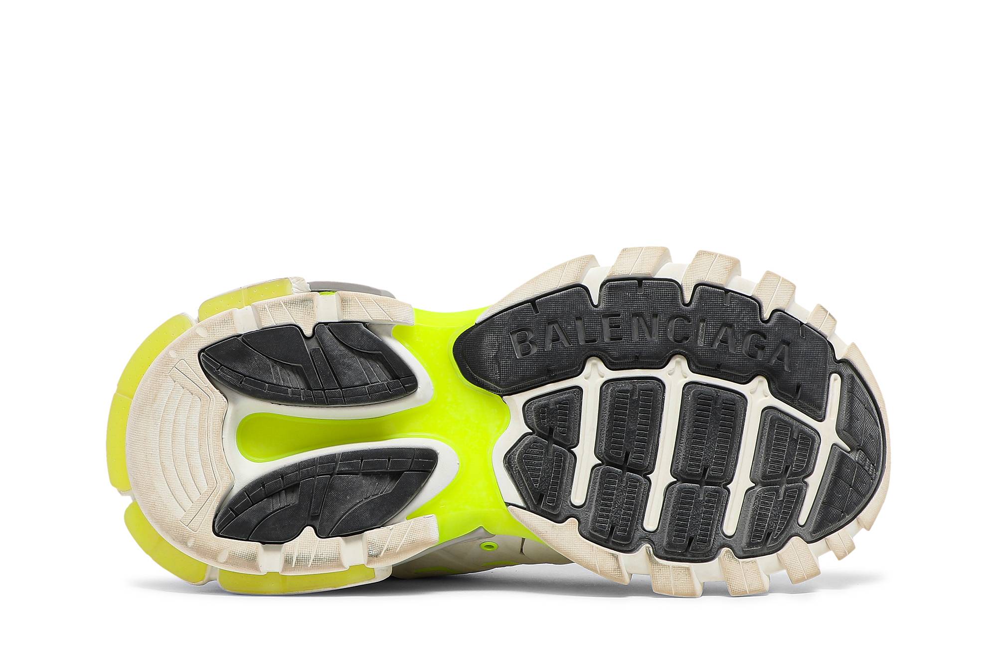 Shop Balenciaga Track Sneaker 'Putih Kuning Fluo' 542023W1GC39070