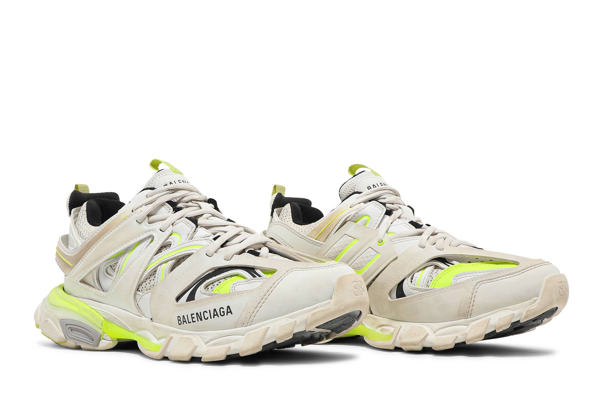 Cheap Balenciaga Track Sneaker 'Putih Kuning Fluo' 542023W1GC39070