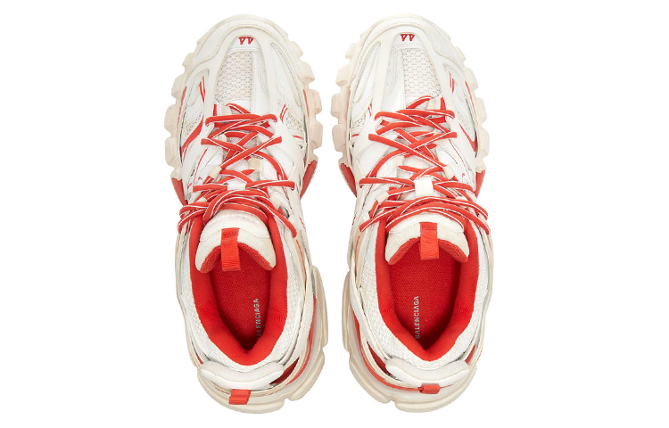 Balenciaga Track Sneaker 'White Red' 圖 3