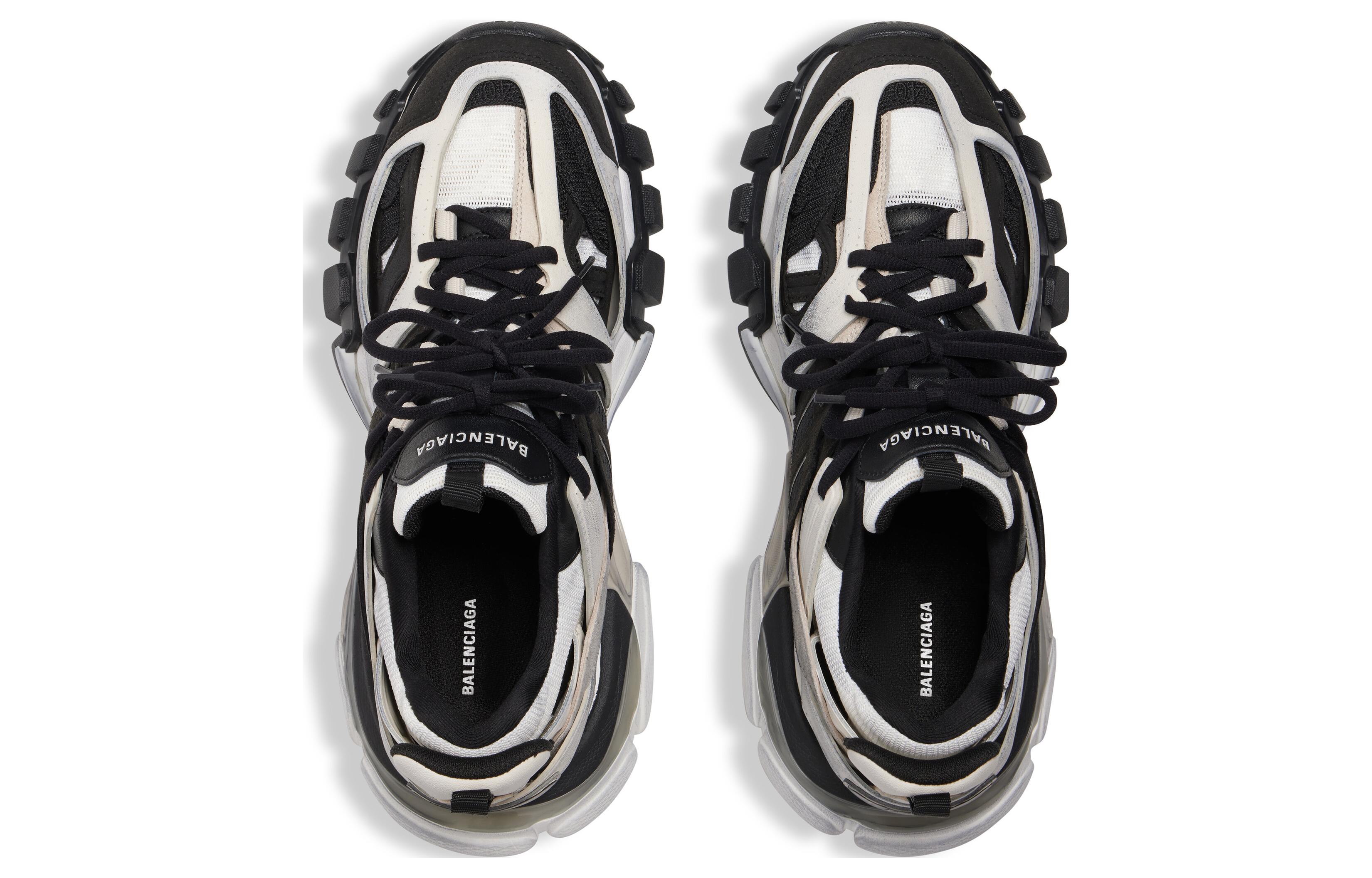 Lookbook Balenciaga Track Sneaker 'Usang - Abu Hitam' 542023W3SU59791