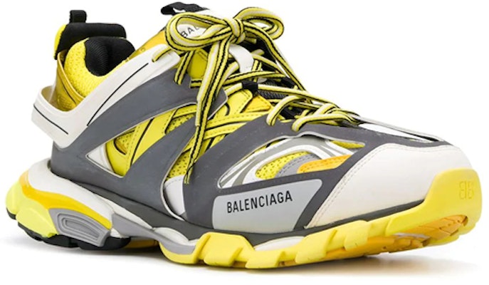 Balenciaga Track Sepatu 'Kuning Hitam Putih' 542023-W1GB1-7184 Lookbook Balenciaga Track Sepatu 'Kuning Hitam Putih' 542023-W1GB1-7184