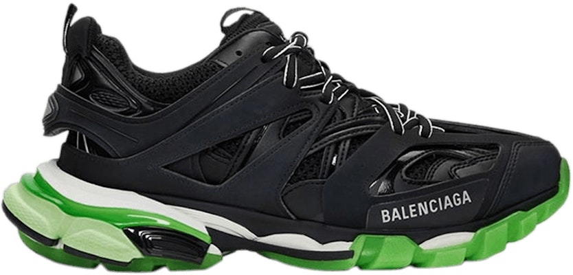 Balenciaga Track Trainer 'Hitam Hijau Glow' 192342M237004 Buy Balenciaga Track Trainer 'Hitam Hijau Glow' 192342M237004