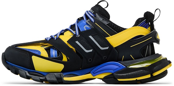 巴黎世家 (Balenciaga) Track Trainer「黑黃藍」542023 W1GC1 1080 Lookbook 巴黎世家 (Balenciaga) Track Trainer「黑黃藍」542023 W1GC1 1080