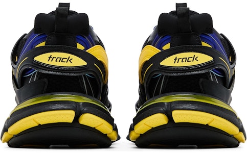 巴黎世家 (Balenciaga) Track Trainer「黑黃藍」542023 W1GC1 1080 Details for 巴黎世家 (Balenciaga) Track Trainer「黑黃藍」542023 W1GC1 1080