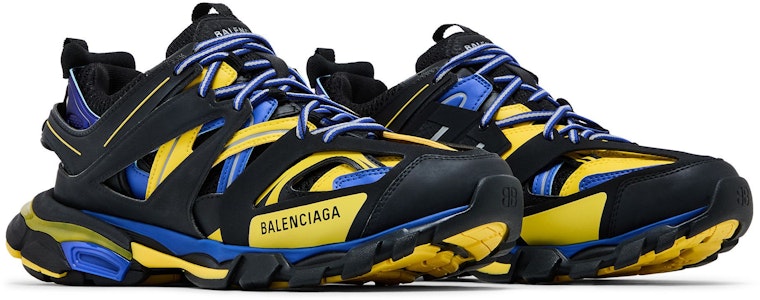 巴黎世家 (Balenciaga) Track Trainer「黑黃藍」542023 W1GC1 1080 Cheap 巴黎世家 (Balenciaga) Track Trainer「黑黃藍」542023 W1GC1 1080