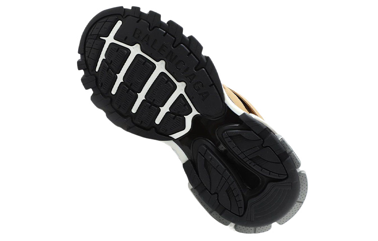 Shop バレンシアガ トラックトレーナー "メタリックゴールド" 542023-W2CD1-8000