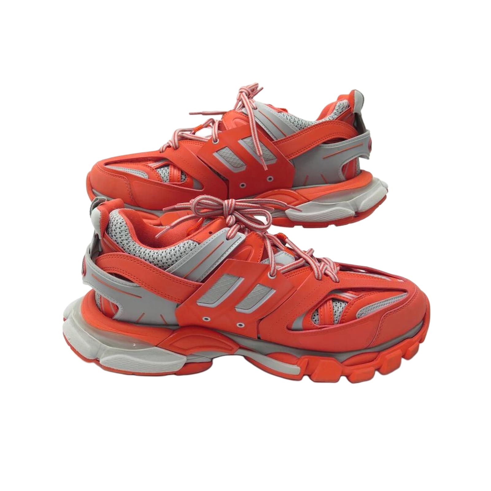 Order バレンシアガ Track トレーナー オレンジ/グレー 542023 W1GB8 7583