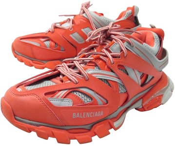 Balenciaga Track Trainer 'Orange Slate Grey' Pria Wanita Sneakers 542023 W1GB8 7583 Lookbook Balenciaga Track Trainer 'Orange Slate Grey' Pria Wanita Sneakers 542023 W1GB8 7583
