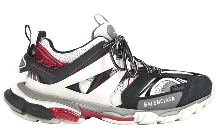 Balenciaga Track Trainer 'White Grey Red' 圖 2