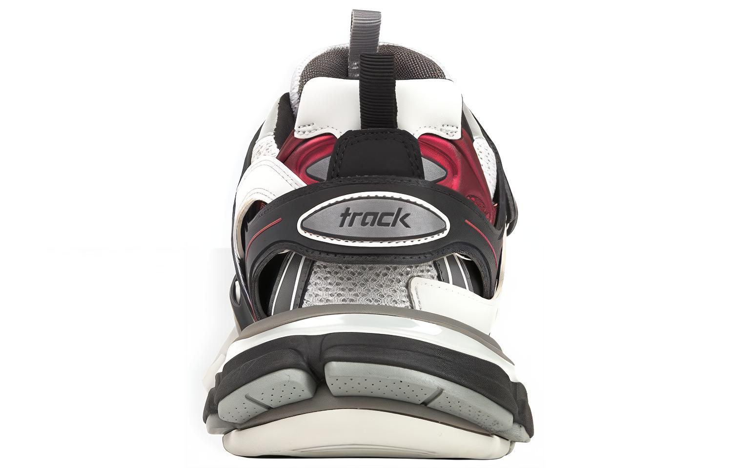 Balenciaga Track Trainer 'White Grey Red' 圖 5