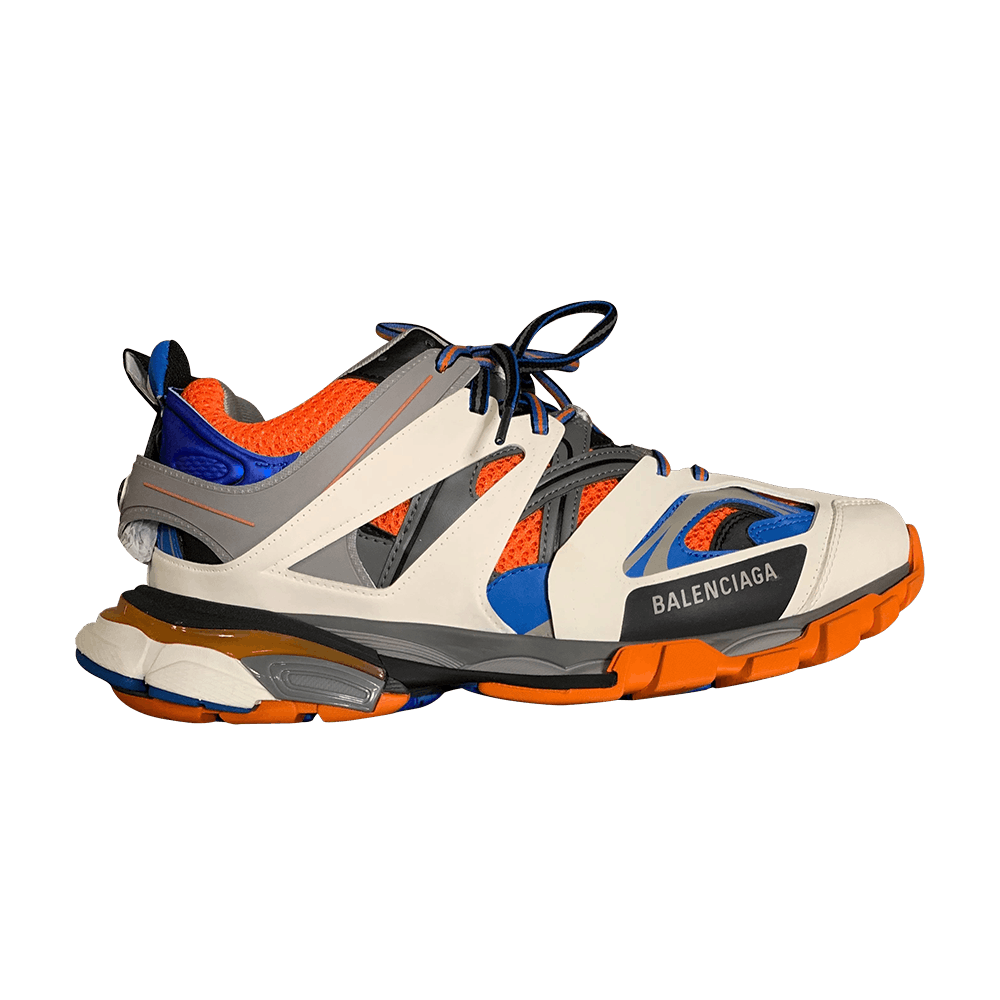 balenciaga track trainer white orange