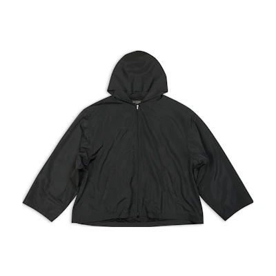Balenciaga Tracksuit FW22 Logo Print Hooded Jacket Unisex Black. 725275TYD361000