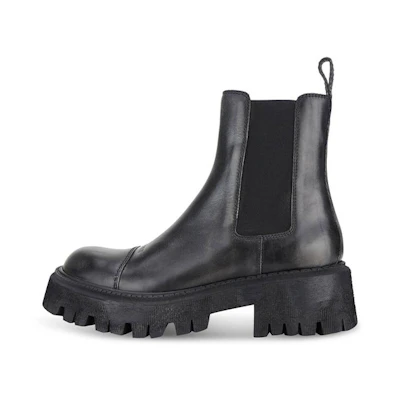 Balenciaga Tractor Chelsea Boots 'Black'