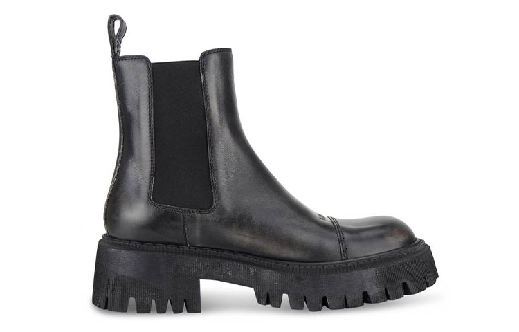Balenciaga Tractor Chelsea Boots 'Black' 圖 2