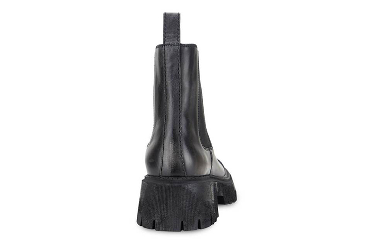 Shop Bottes Balenciaga Tractor Chelsea ''Noir'' 670988WBCP11000