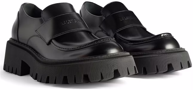 巴黎世家 Tractor 時尚圓頭 樂福鞋 男款 黑色 Order 巴黎世家 Tractor 時尚圓頭 樂福鞋 男款 黑色