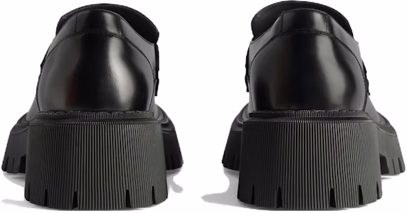 巴黎世家 Tractor 時尚圓頭 樂福鞋 男款 黑色 Shop 巴黎世家 Tractor 時尚圓頭 樂福鞋 男款 黑色