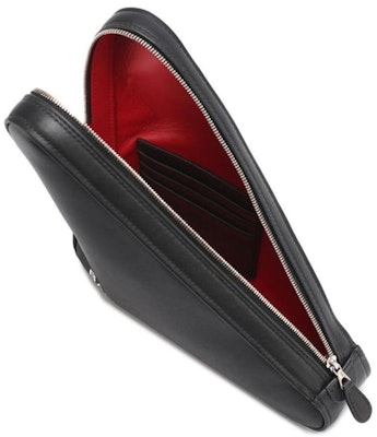 Balenciaga Triangle Clutch Medium Black Lookbook Balenciaga Triangle Clutch Medium Black