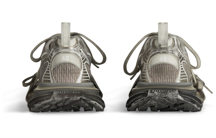 Details for Balenciaga巴黎世家 3XL 網布 系帶 做舊 低幫 老爹鞋 男款 米色 泥染