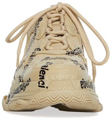 Balenciaga Triple S Logotype 'Beige' 536737W2FAB9710 Lookbook Balenciaga Triple S Logotype 'Beige' 536737W2FAB9710