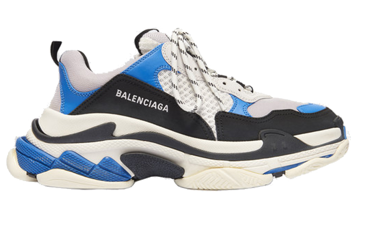 Balenciaga Triple S 'Black Blue White' 圖 2